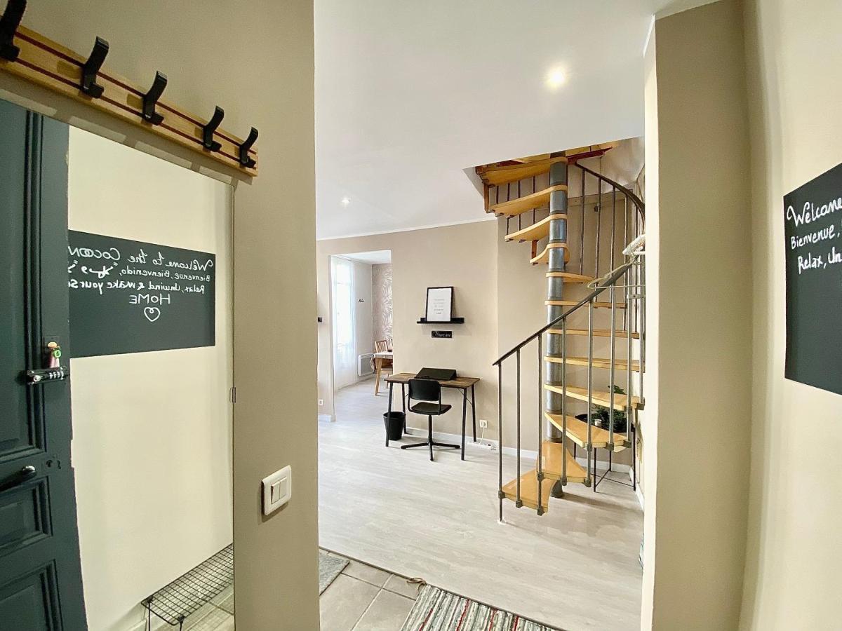Lovely & Cozy Duplex Heart Of Nice With Bathtub! 外观 照片